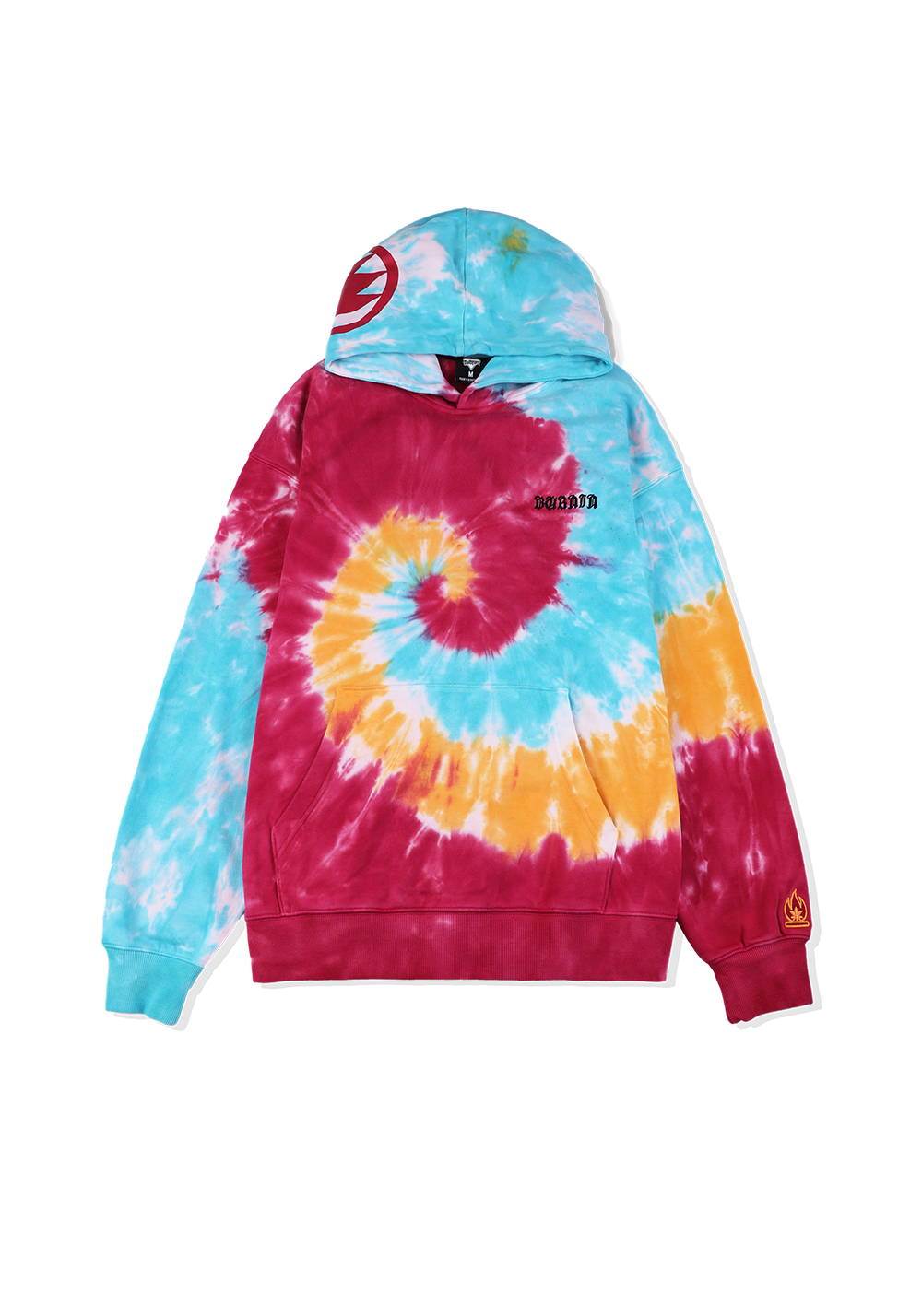 BURNIN* Flame Swirl Hooded Sweatshirt Jacket Hoodie - PSYLOS 1, BURNIN* Flame Swirl Hooded Sweatshirt Jacket Hoodie, Hoodie, Burnin, PSYLOS 1